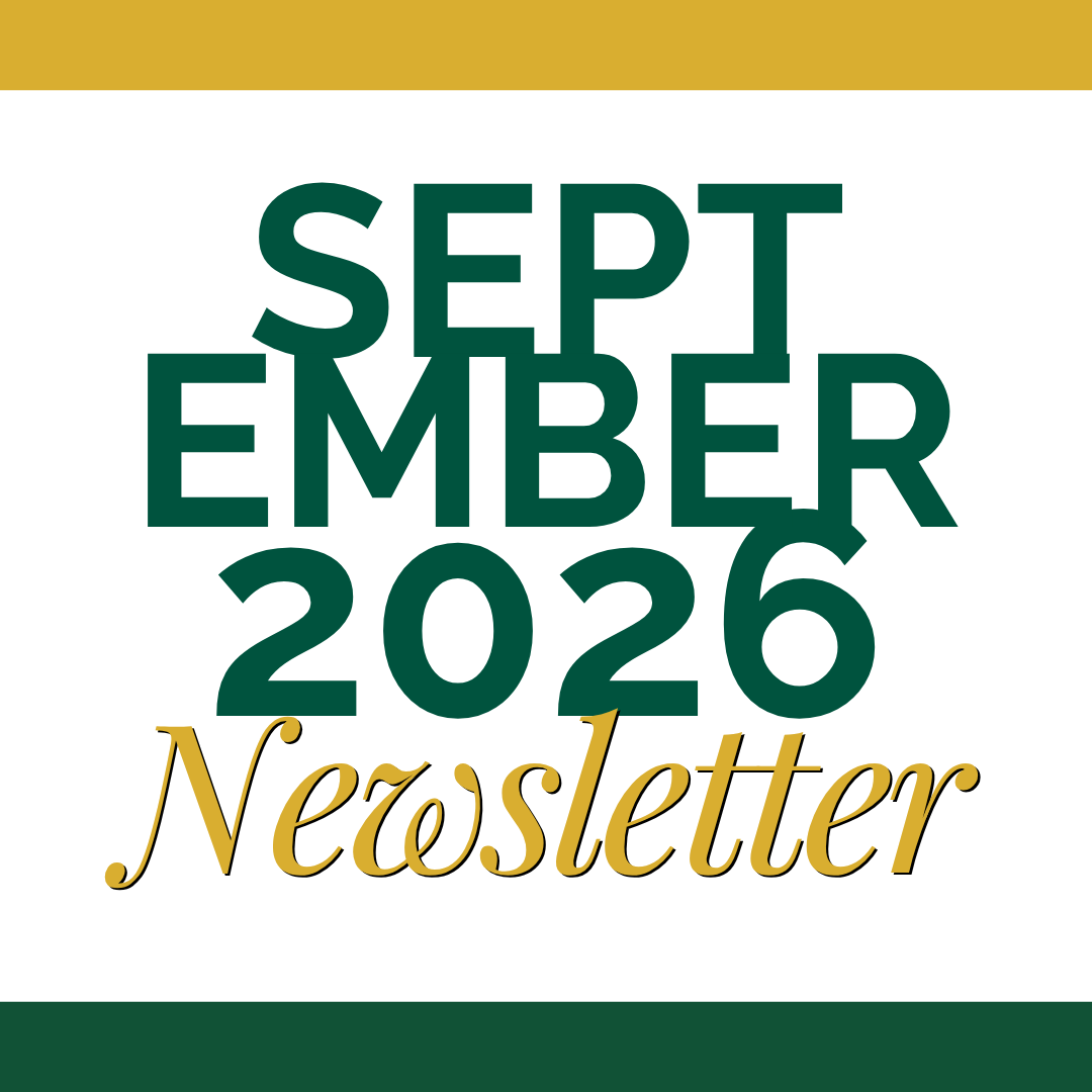 September 2026 Newsletter