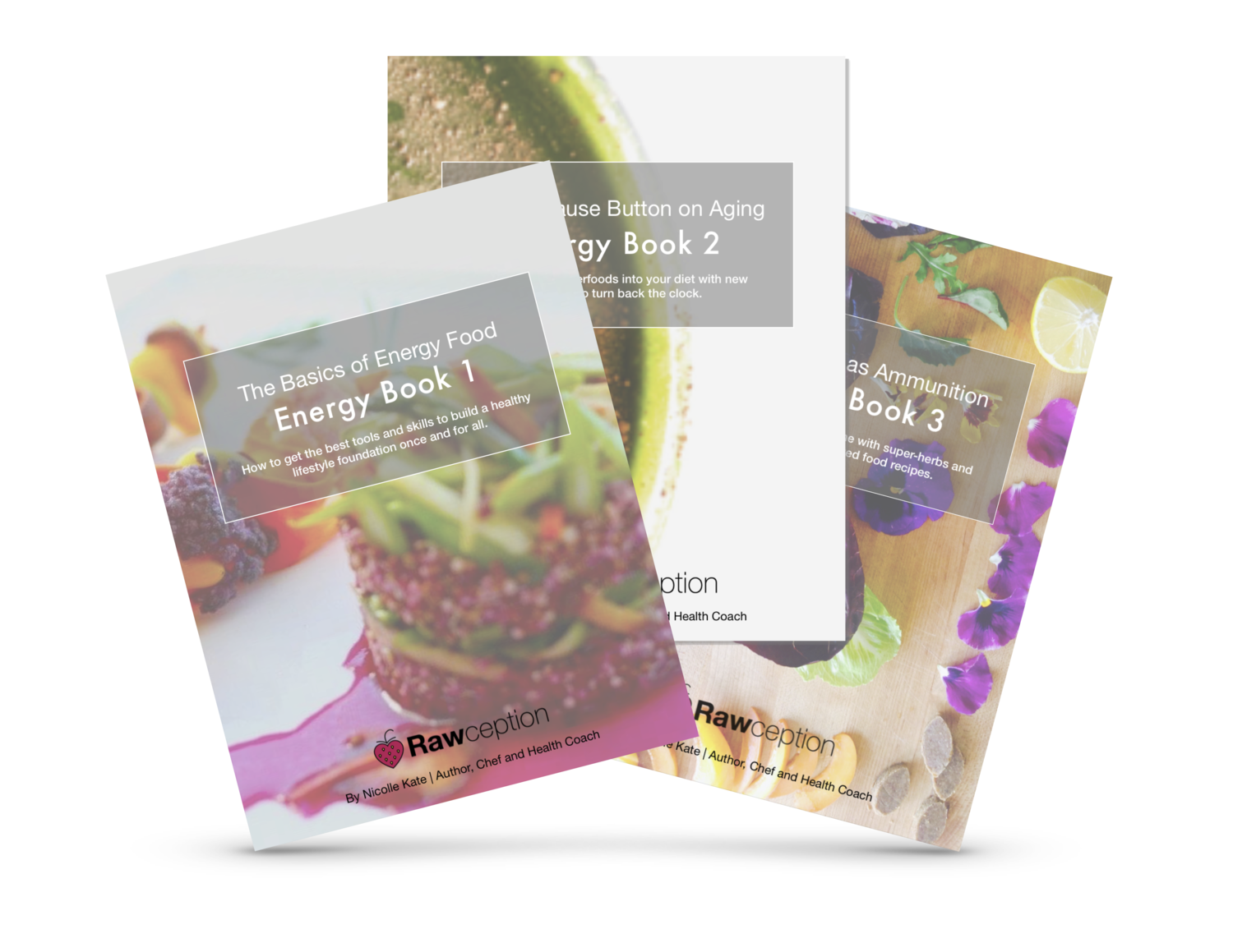 The Rawception Energy Food E-Books Series