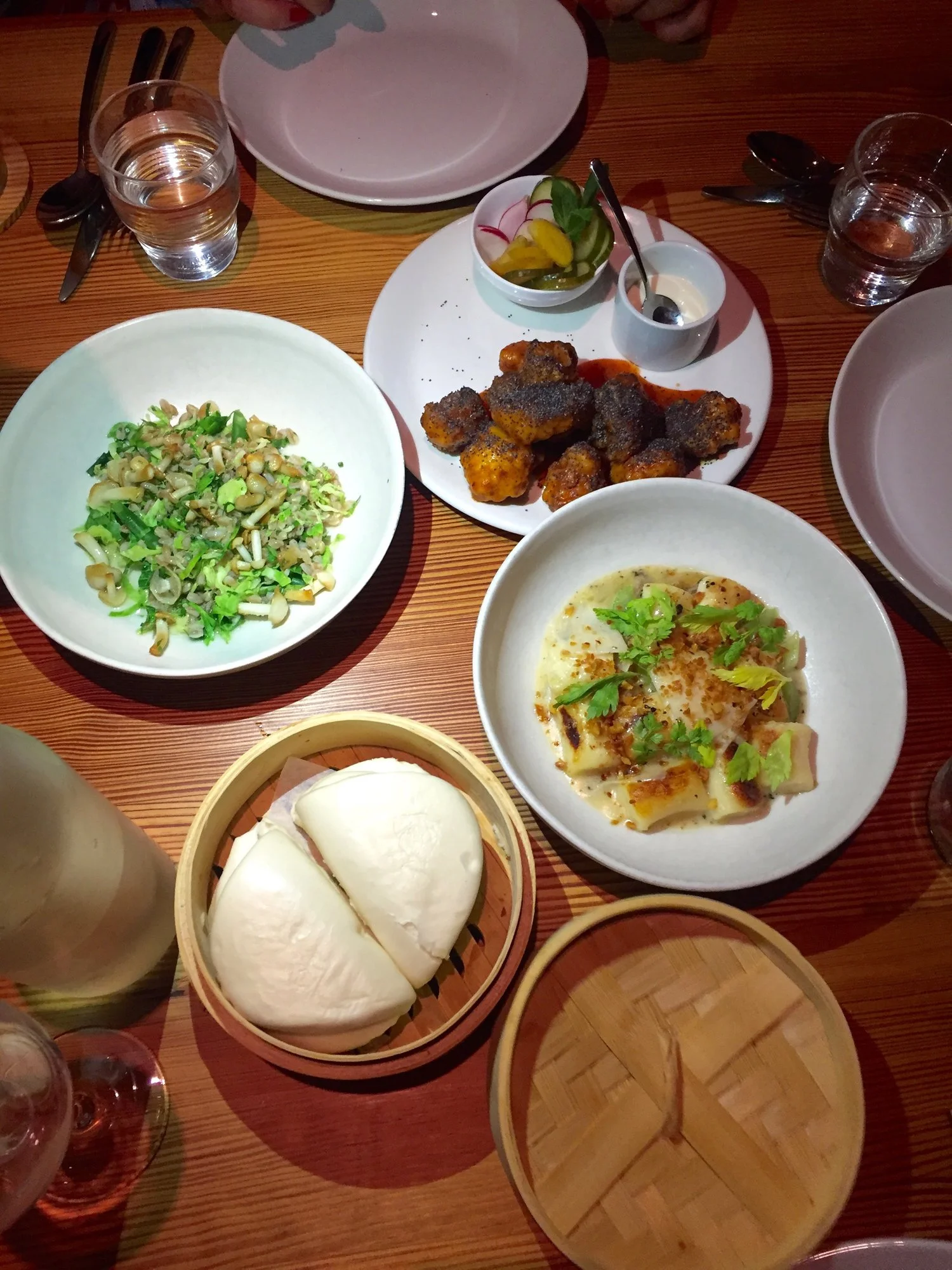 A delicious meal at the restaurant NIX in NYC. Even at plant based restaurants I apply the restaurant tips below.