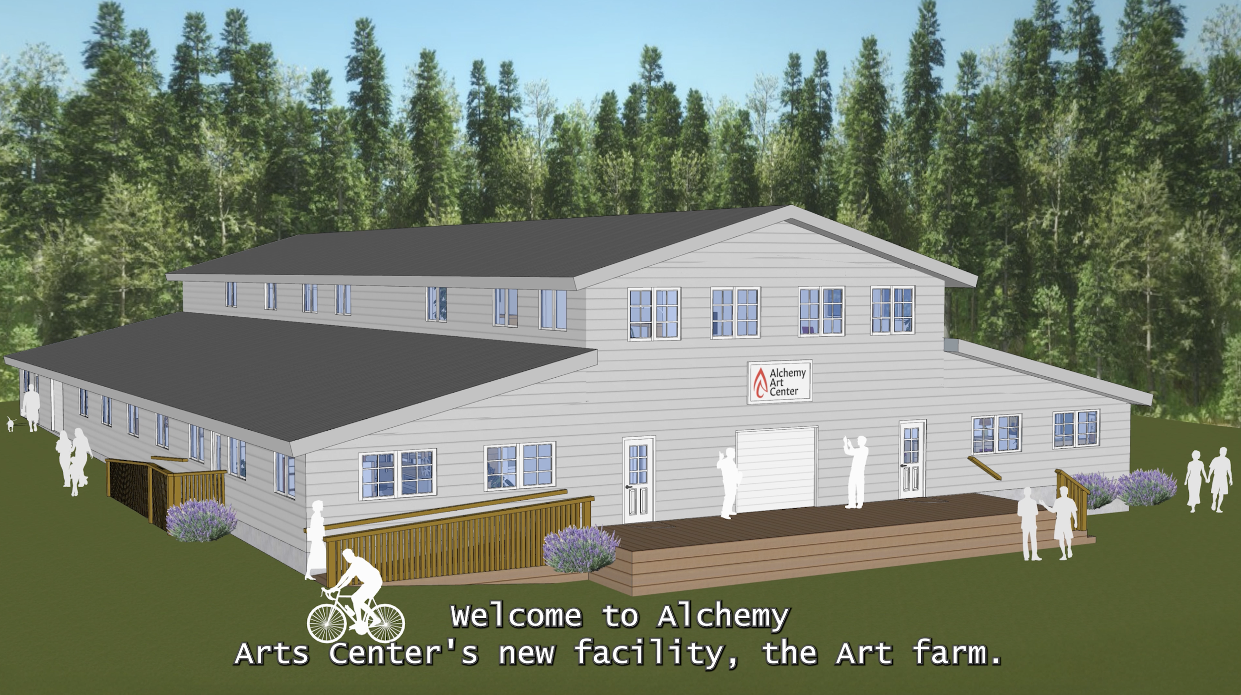 Welcome to our new facility, the Alchemy Art Farm!