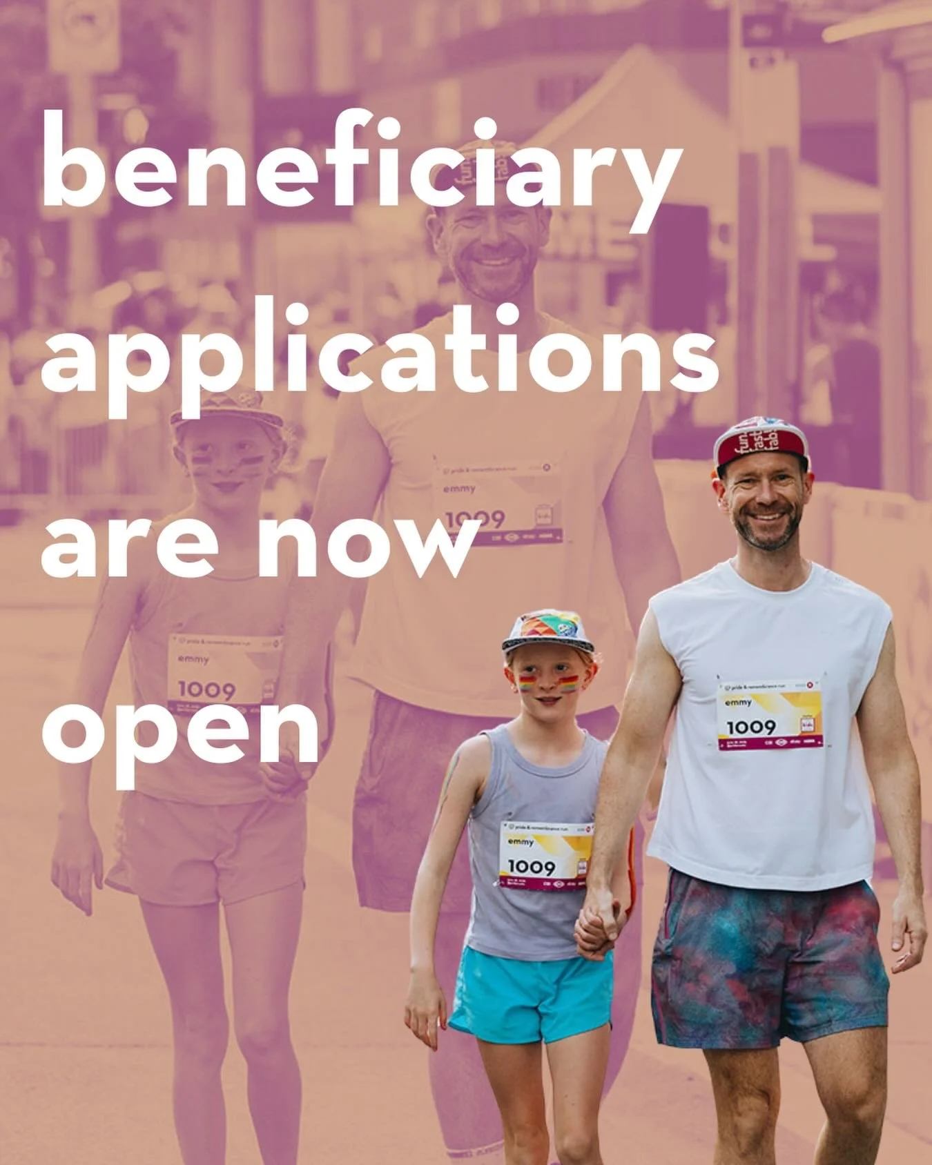 *applications closed*
as pride &amp; remembrance run gears up for 30th anniversary, we&rsquo;re proud to continue uplifting the organizations and projects that strengthen, support, and celebrate the 2SLGBTQ+ community

as one of toronto&rsquo;s most 