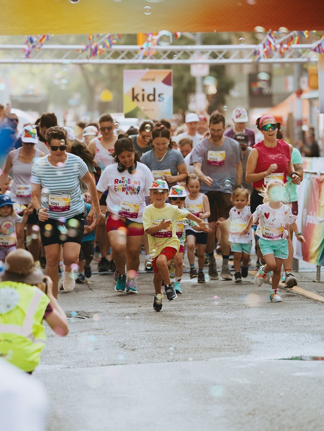 yes, you heard that right&hellip; your kids get a medal and a cape 🦸🌈✨

there are still spots available in our 2026 kids run!
taking place shortly before our adult 5K &amp; 3K walk/run, the kids run offers a 500m or 1K fun run for our littlest race