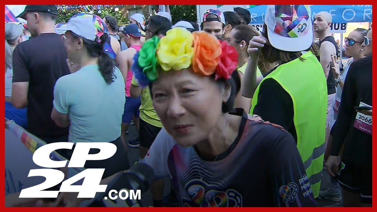 CP24: Mayor Chow joins thousands at annual Pride run