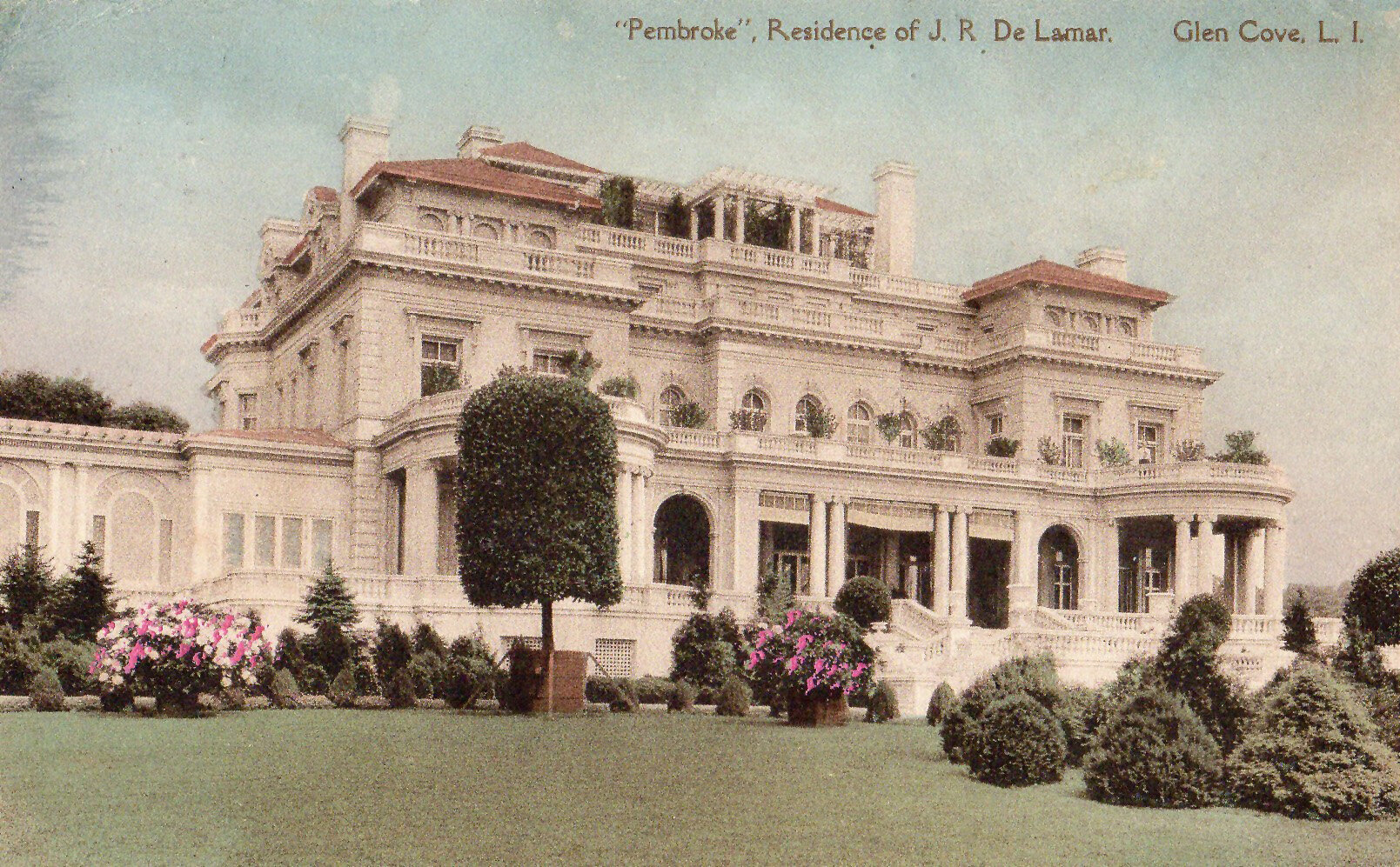 Gatsbys Mansion And Others Of The Great Gatsby Era — Lawrance Architectural Presentations
