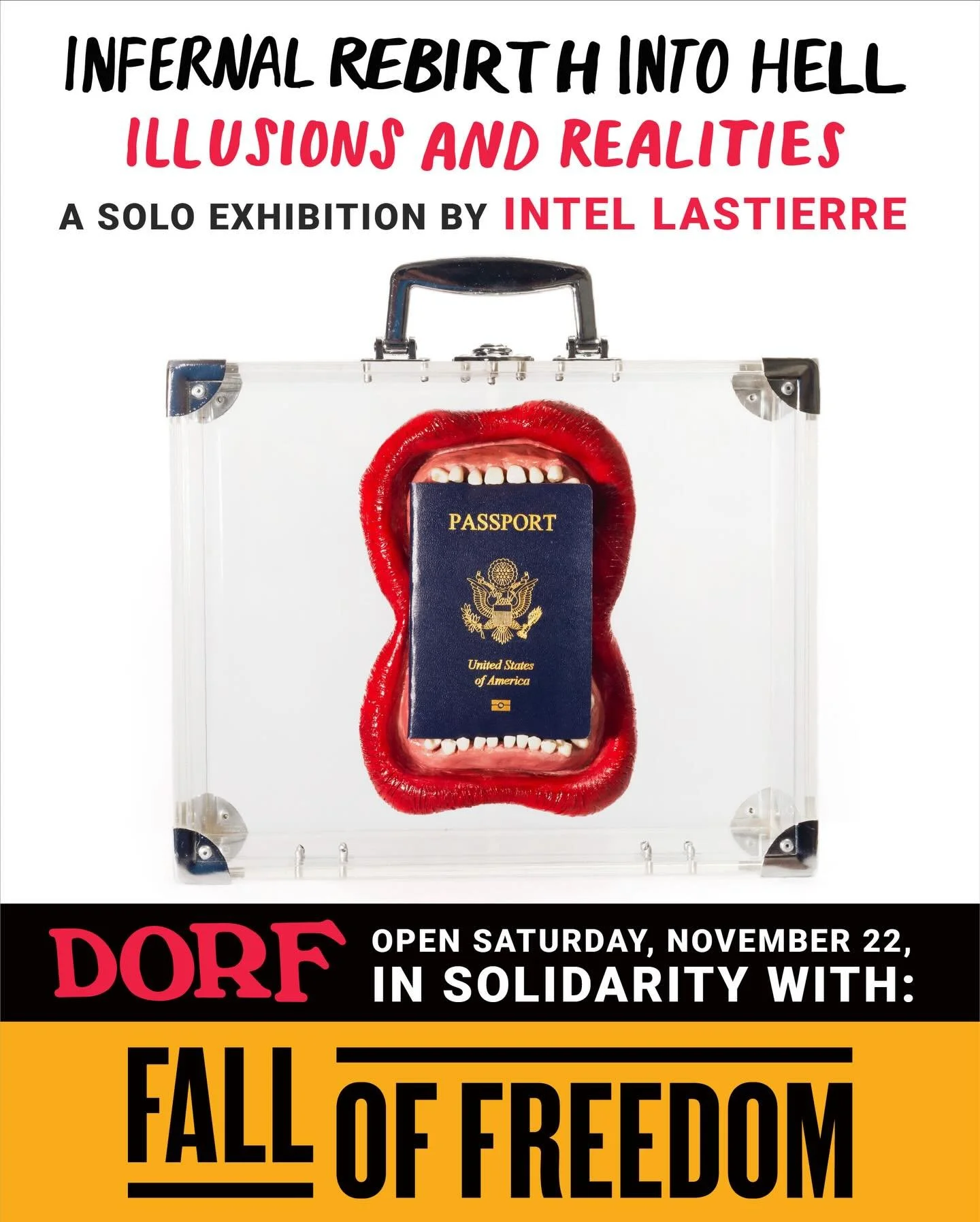 We are energized to participate in #𝙁𝙖𝙡𝙡𝙊𝙛𝙁𝙧𝙚𝙚𝙙𝙤𝙢, a nationwide cultural movement of thousands of artists, writers, musicians, and creators standing together for expression without limits.

Come view 𝗜𝗻𝘁𝗲𝗹 𝗟𝗮𝘀𝘁𝗶𝗲𝗿𝗿𝗲&rsquo;?