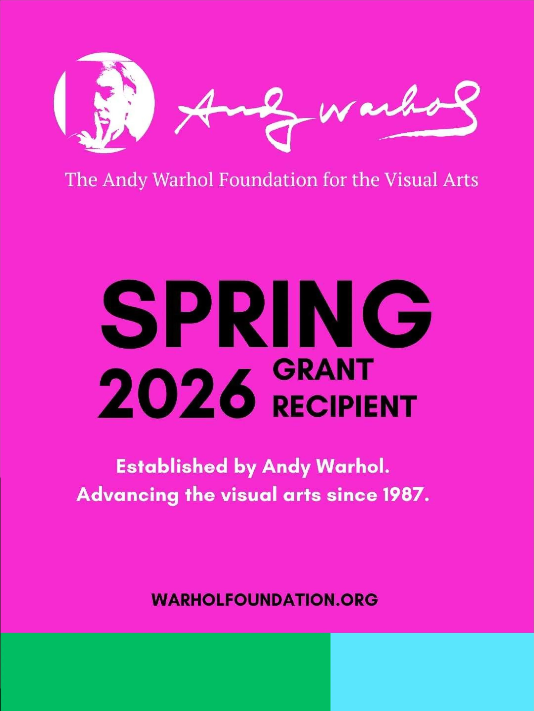 We are thrilled to share that DORF has been selected as a Spring 2026 Grant Recipient from The Andy Warhol Foundation for the Visual Arts (@warholfoundation)! 

We are so grateful to The Andy Warhol Foundation for the Visual Arts for recognizing the 