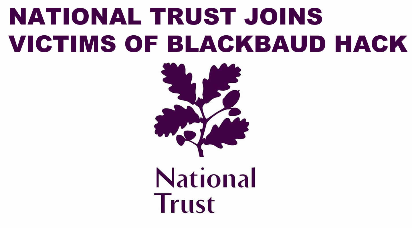 The National Trust is a charity that looks after places of historic interest and natural beauty.
