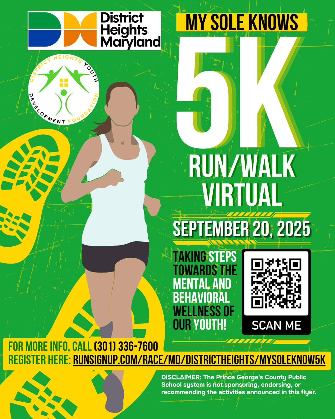 Our 8th Annual "My Sole Knows 5K Run/Walk/Virtual