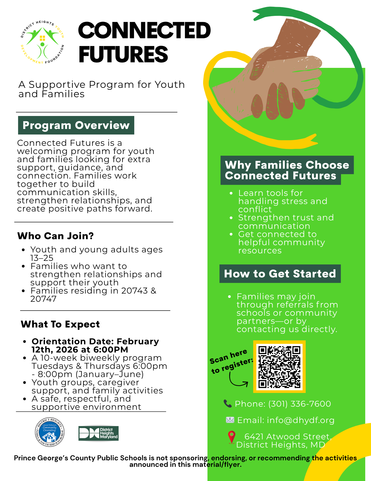 Connected Futures Family Counseling Program