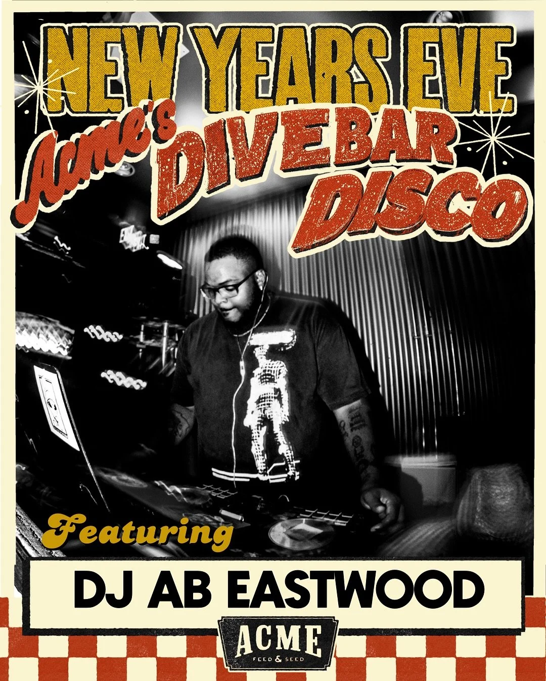 Safe to say, this will be the largest party of the year with DJ @a.b.eastwood on our rooftop 🥂 Tickets start at just $25 for our NYE Dive Bar Disco! Grab yours at the link in bio 👉 

VIP tables are still available. This event is 21 &amp; up. 

Phot