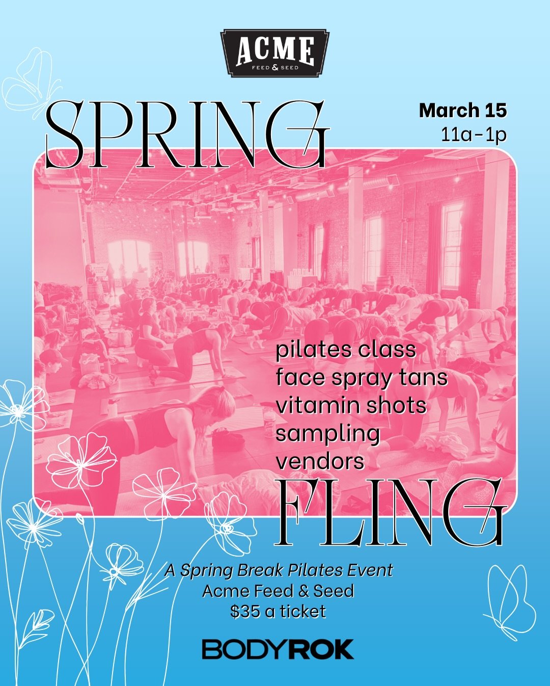 Put a spring in your step at our March wellness event that will leave you feeling refreshed and rejuvenated 🌸

Join us on Sunday, March 15th from 11am-1pm in our 3rd floor event space for a 45-minute mat pilates class led by @bodyroknashville at 11a