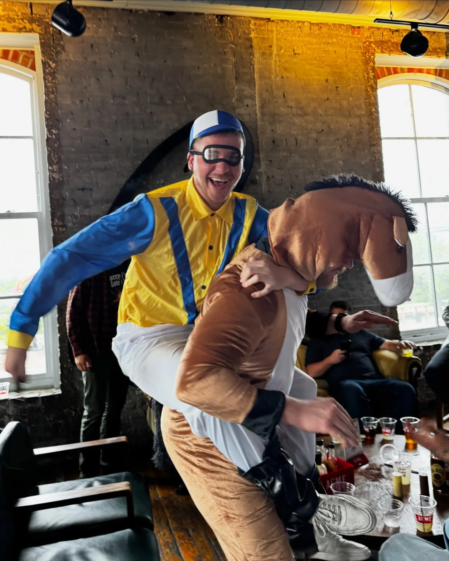 Saddle up! It&rsquo;s time to experience the most exciting two minutes in sports at our Kentucky Derby watch party 🐎🌹

DJ @mgr.mike will be getting the party going at 3:30pm on our 2nd floor until after the big race! 

Enjoy a mint julep featuring 