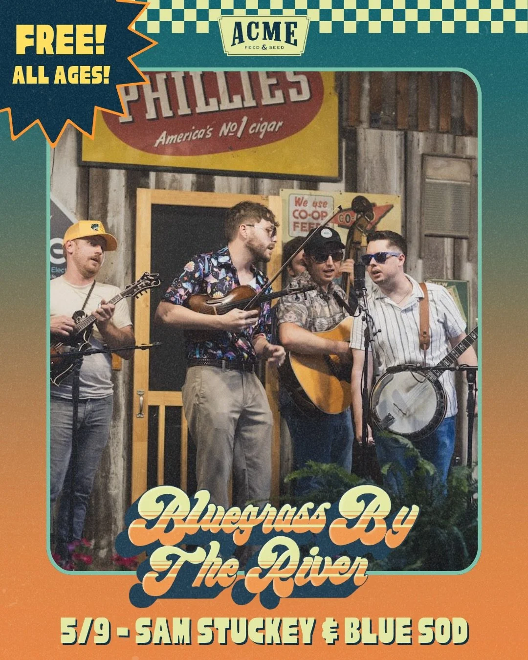 The weekend is finally here! Join us on our rooftop Saturday evening at 6:30pm for FREE live bluegrass 🪕🎶

We&rsquo;re super excited to have @samstuckeymusic &amp; Blue Sod joining us this week! 

Enjoy $1 off @drinksurfside all evening long ☀️

Th