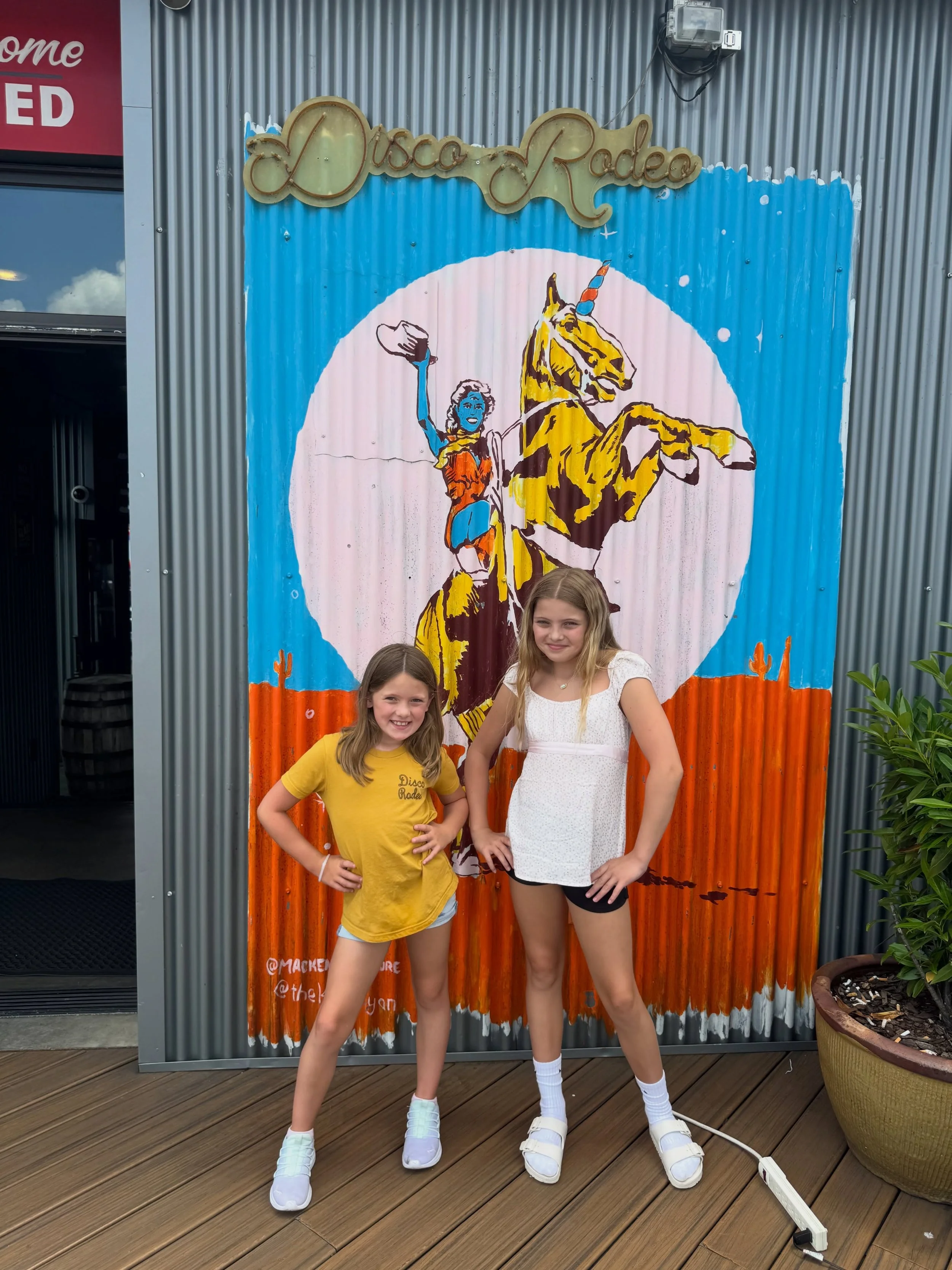 You&rsquo;re never too young for your first (disco) rodeo 🪩

We are proud to be all ages, all of the time! Stop by and bring the whole family from 11am-11pm every day ❤️

#nashville #familyfriendly #allages #broadwaynashville