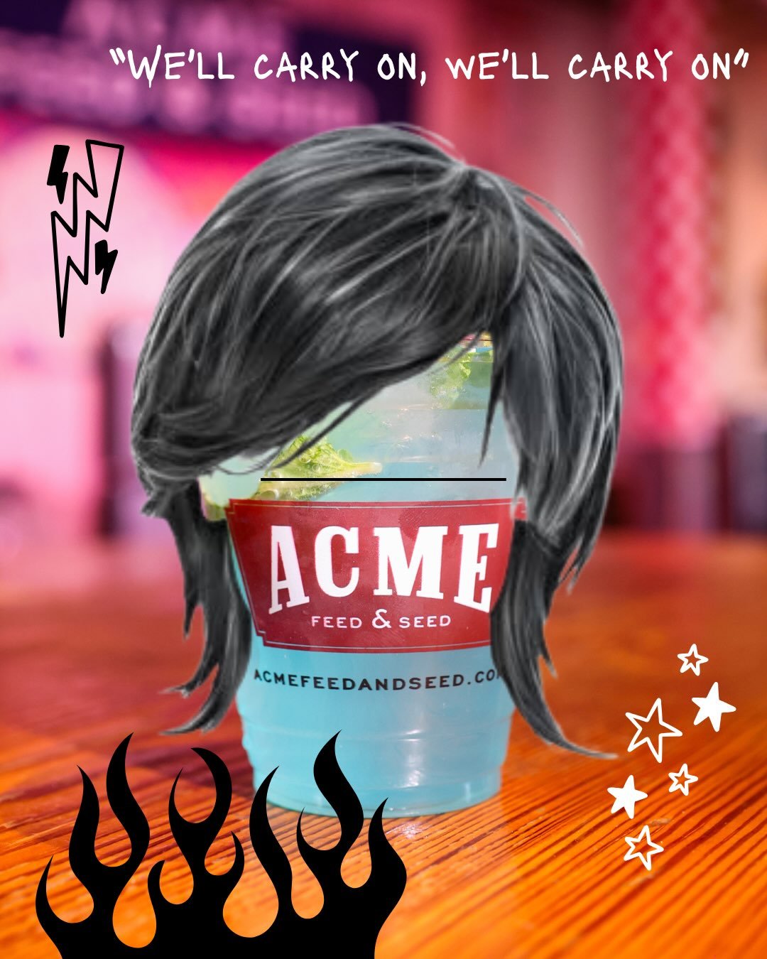 No (Gerard) Way! Some of our drinks got a makeover recently for our My Chemical Romance Pre-Party ⚡️ 

Stop by Acme today before heading over to Nissan Stadium for some fun drink specials from @happenstancewhiskey and @pimmsgb. We&rsquo;ll also have 
