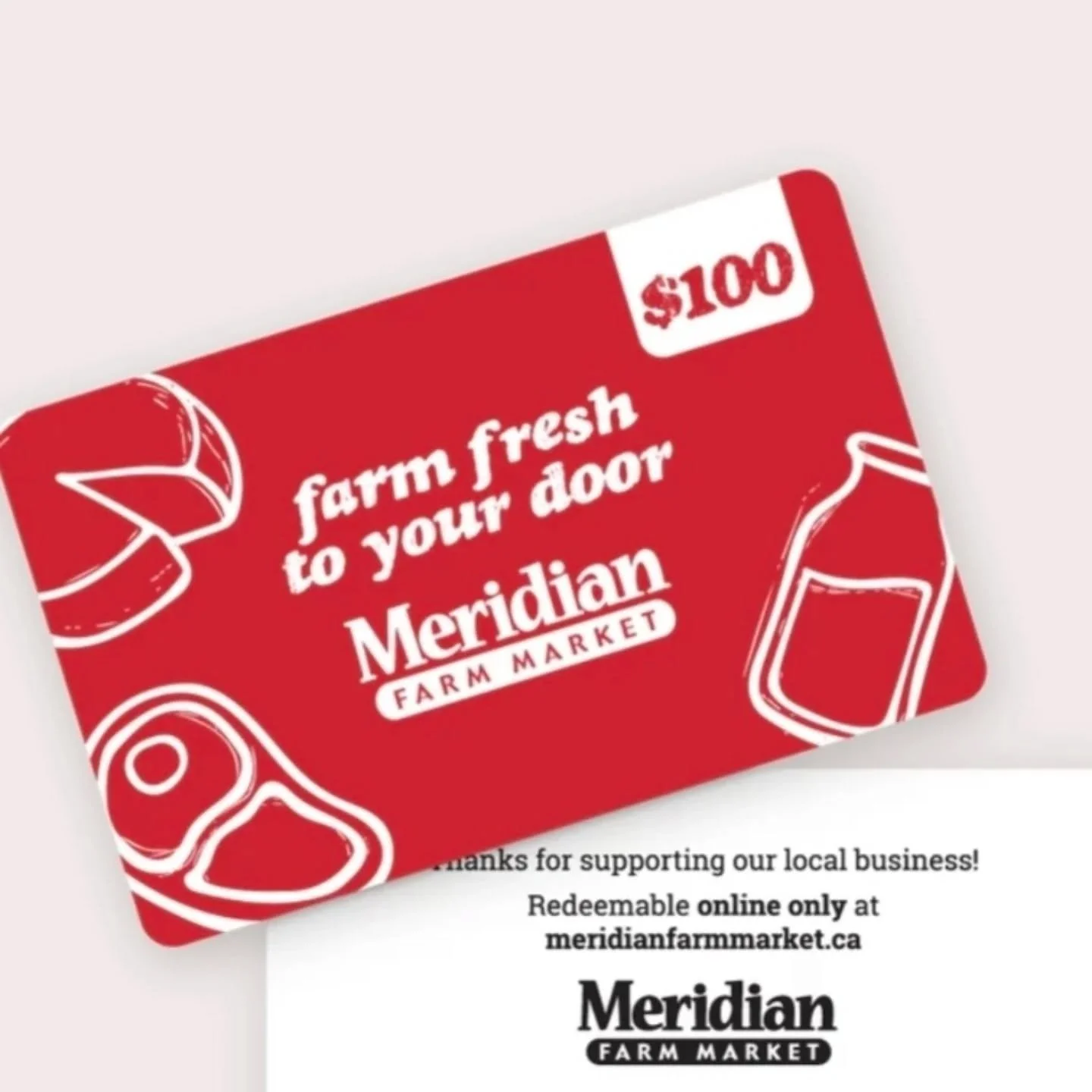 Purchase a gift card from @meridianfarmmarket and they will donate 30% to the preschool. Click the link in our bio, or go to meridianfarmmarket.ca/sunshinehillspreschool