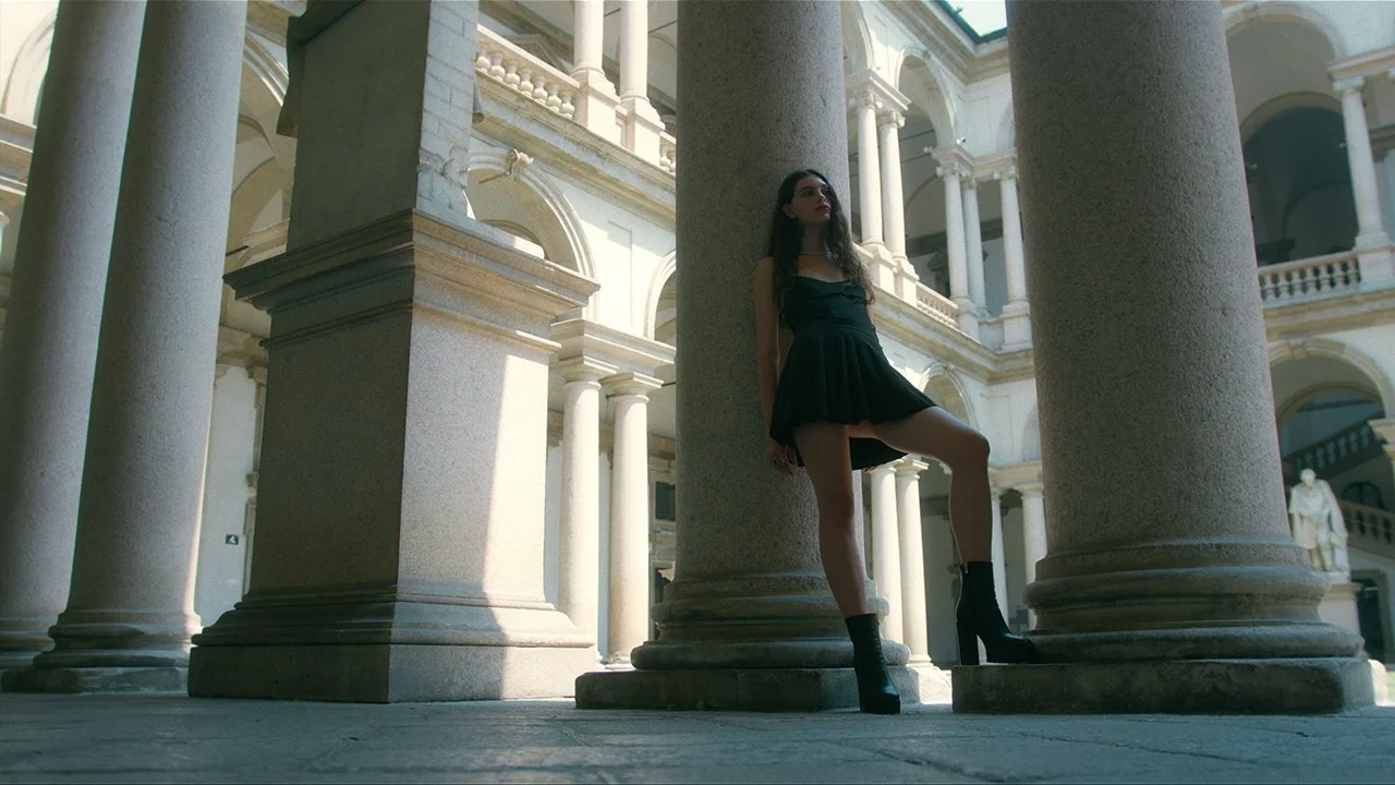 Typhaine - A Fashion Test Shoot in Milan (Shot on Blackmagic 6K Pro)