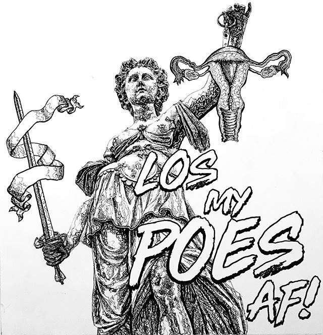 &ldquo;Los My Poes Af!&rdquo; Translates to &ldquo;Leave My Pussy Alone!&rdquo;
I don&rsquo;t usually show my in-process sketches - here you can see the continuous evolution of an idea
.
.
.
.
.
.
.
#womenartists #womenempowerment #instaart #politica