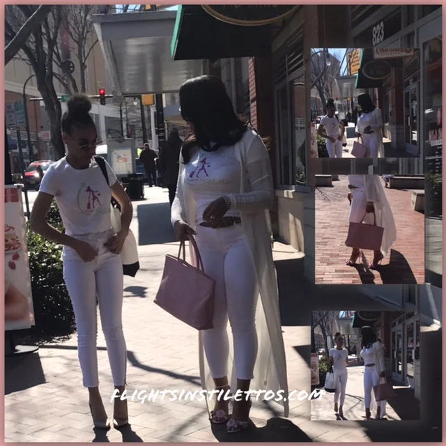 "Bonus" Bestie, Diamond and I Take On Downtown Silver Spring in FlightsInStilettos!