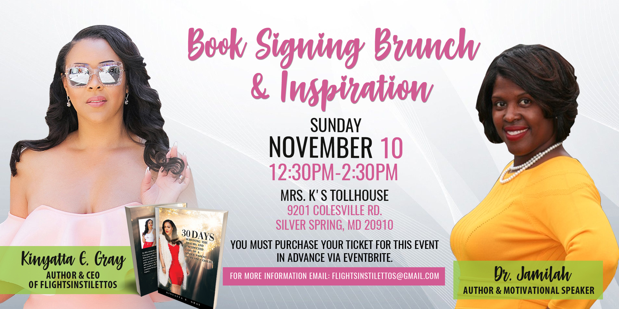 Book Signing Brunch &amp; Inspiration 
