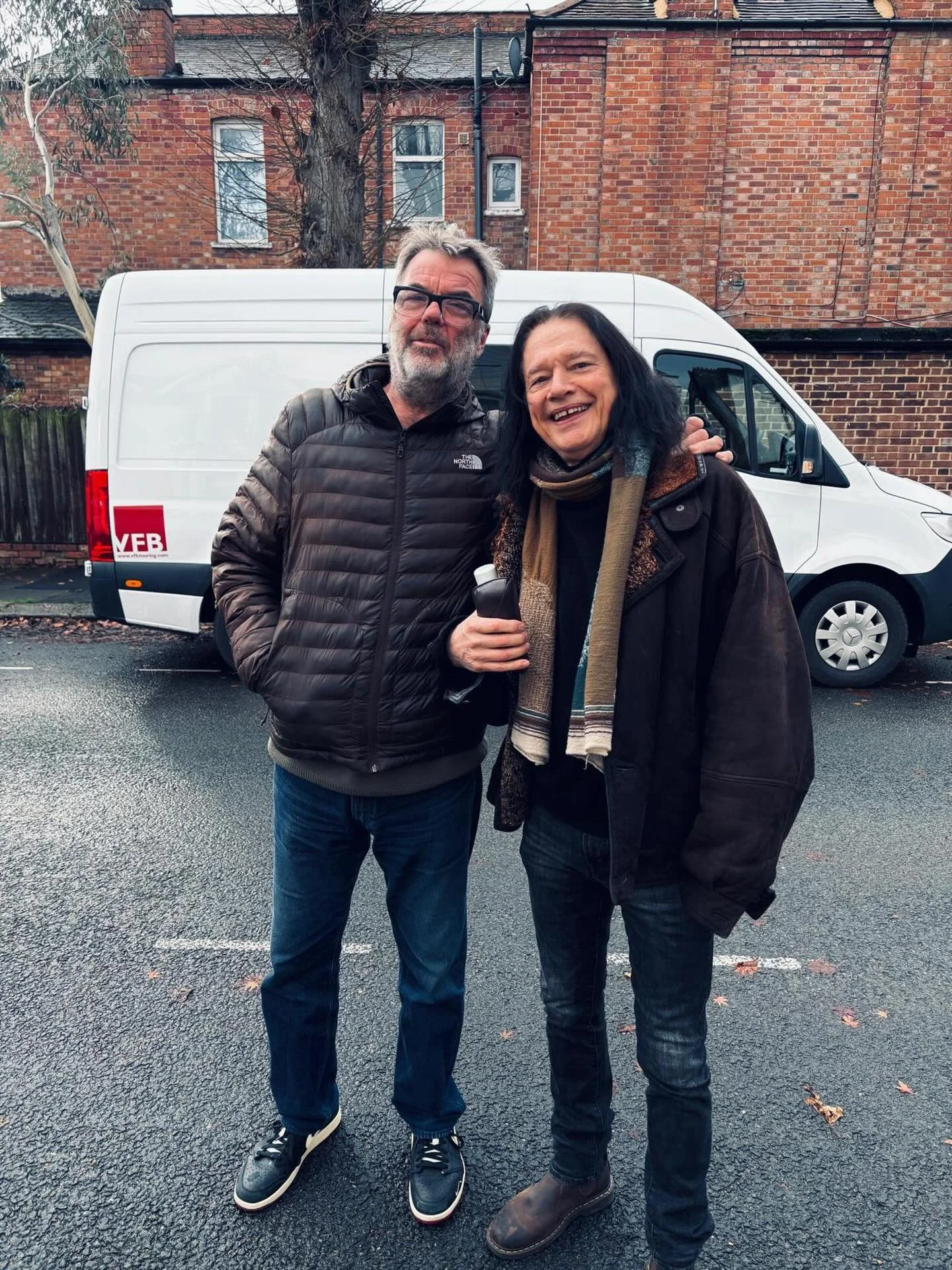 Ianto Thomas and myself on our way to pick up Jonny @hendokeys to begin our little 3 day UK tour - Come on out!

👉 Dates on my tour page