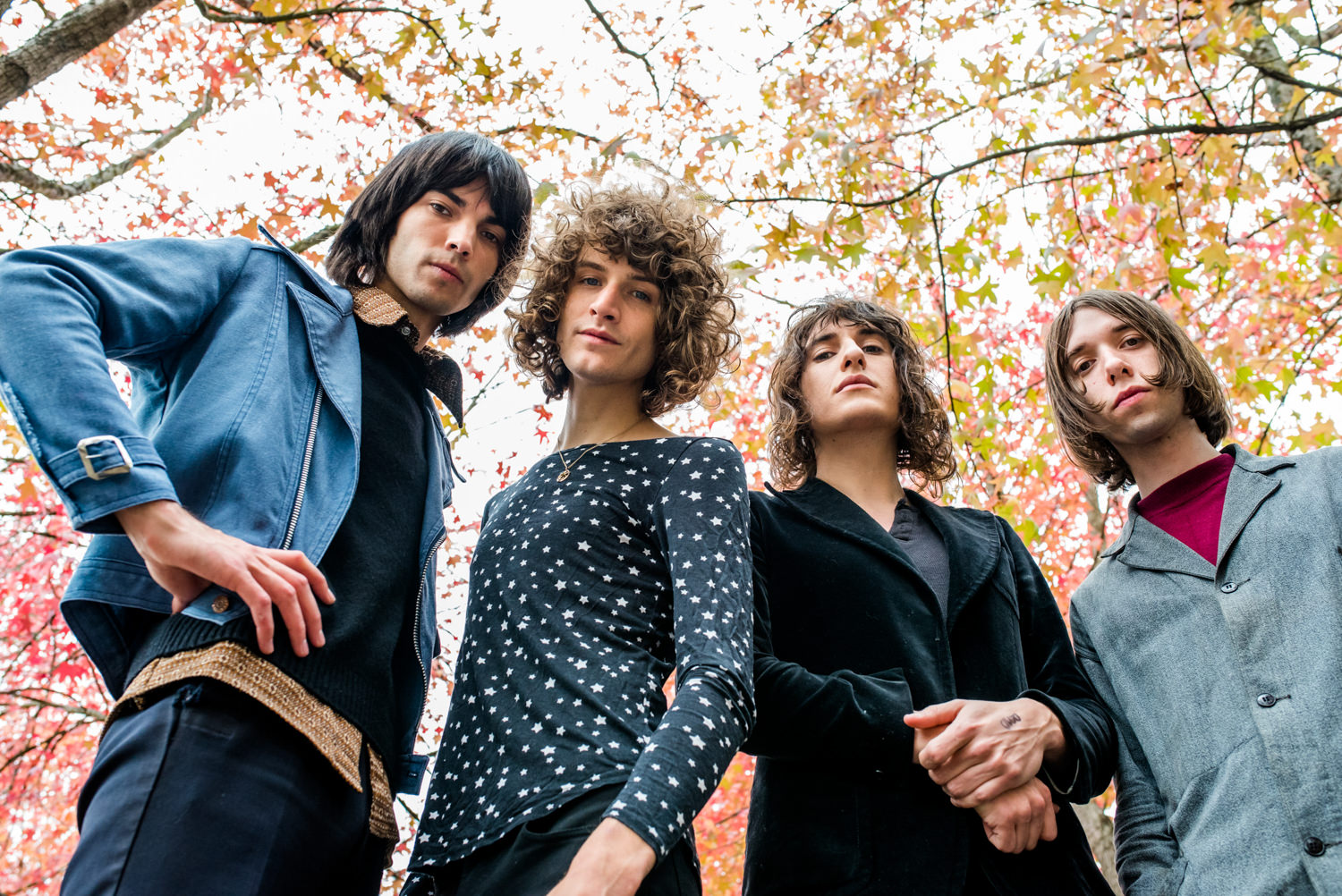 portrait of band temples at kexp