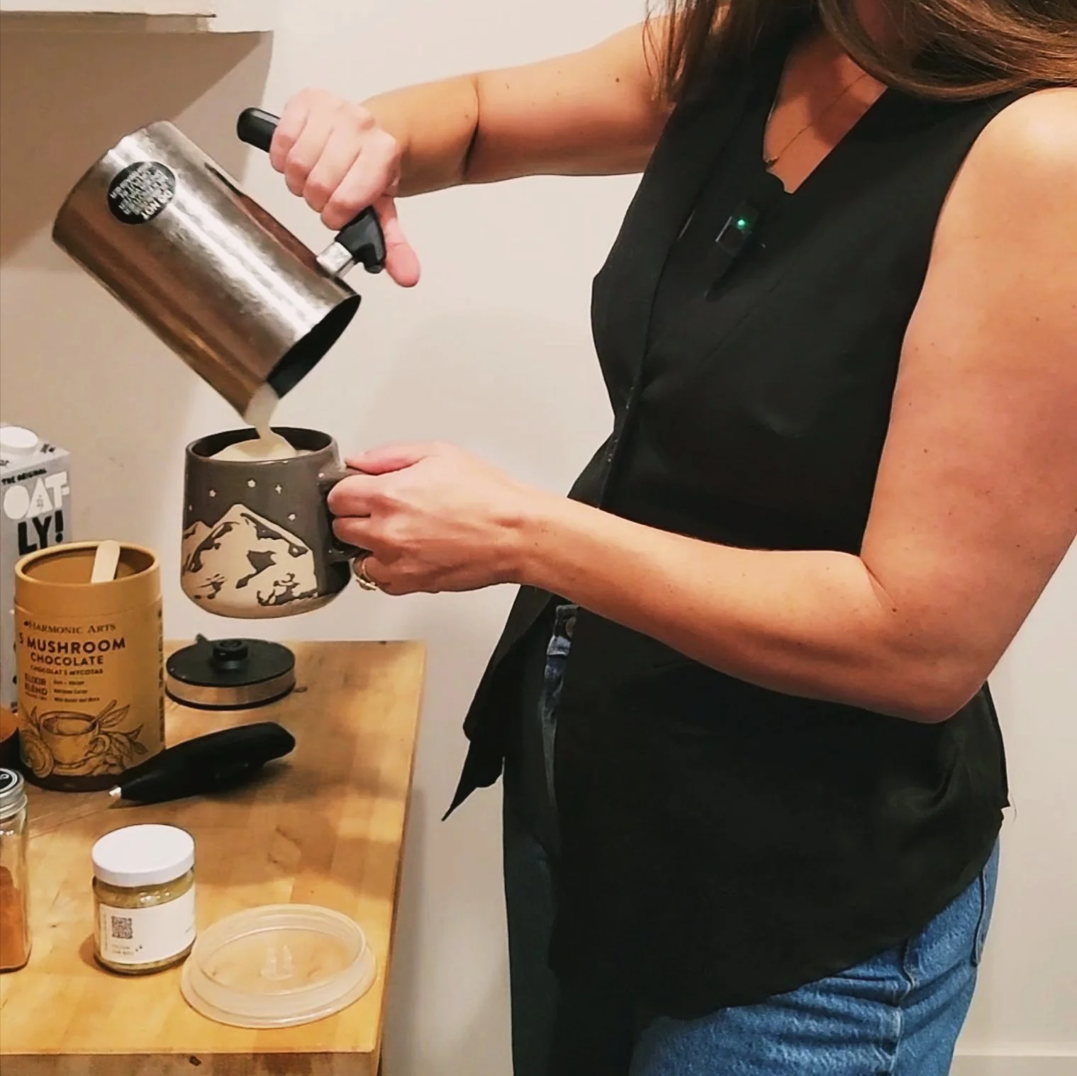 Keep cozy and healthy with Mushroom Hot Chocolate