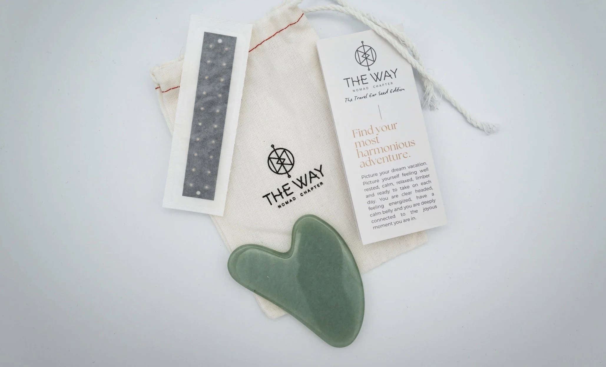 Travel Ear Seed & Gua Sha Package
