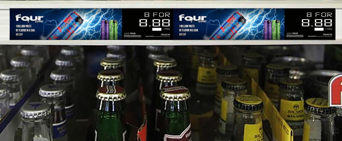 FourLoko Suction Banner