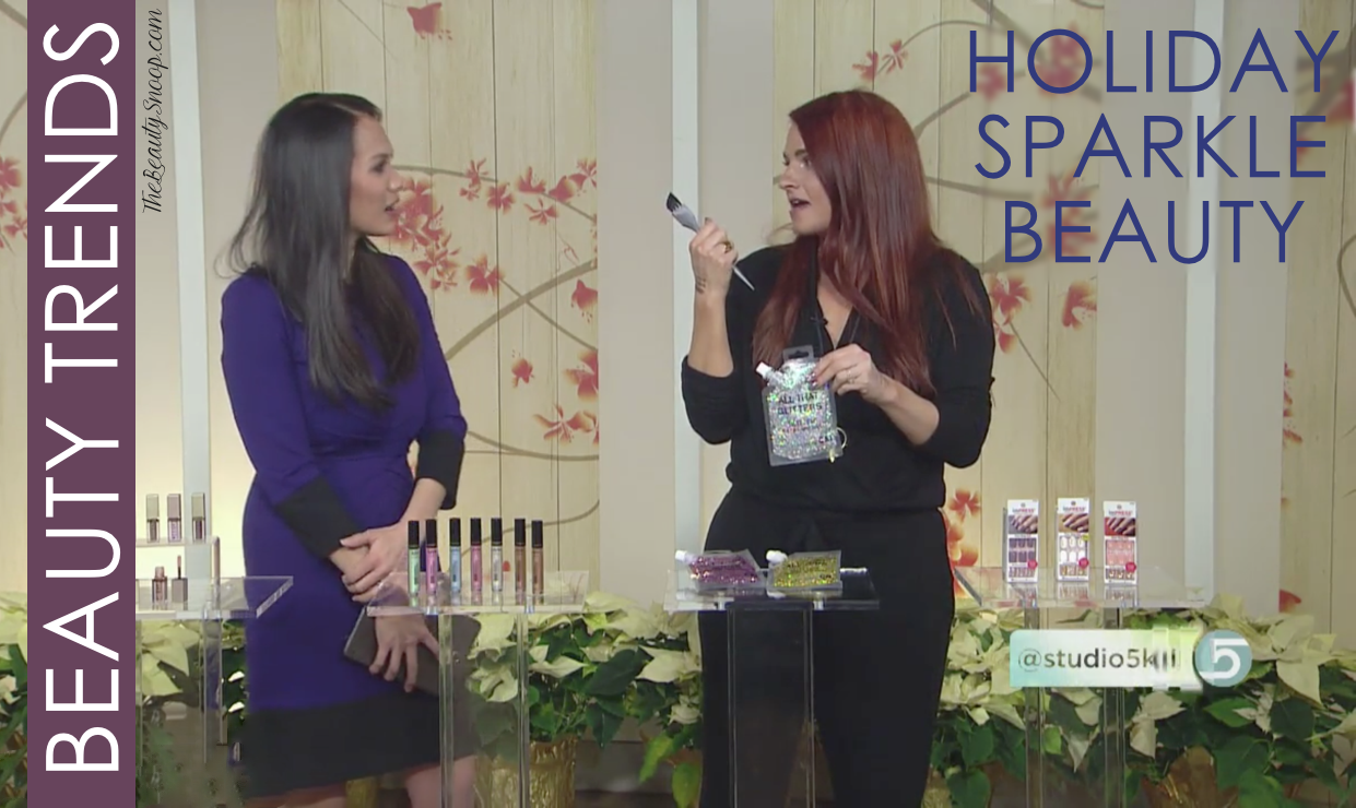 HOLIDAY SPARKLE IN YOUR BEAUTY ROUTINE