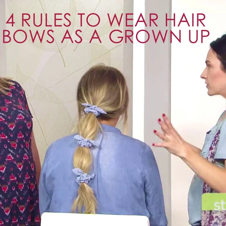 4 RULES TO WEAR HAIR BOWS AS A GROWN UP
