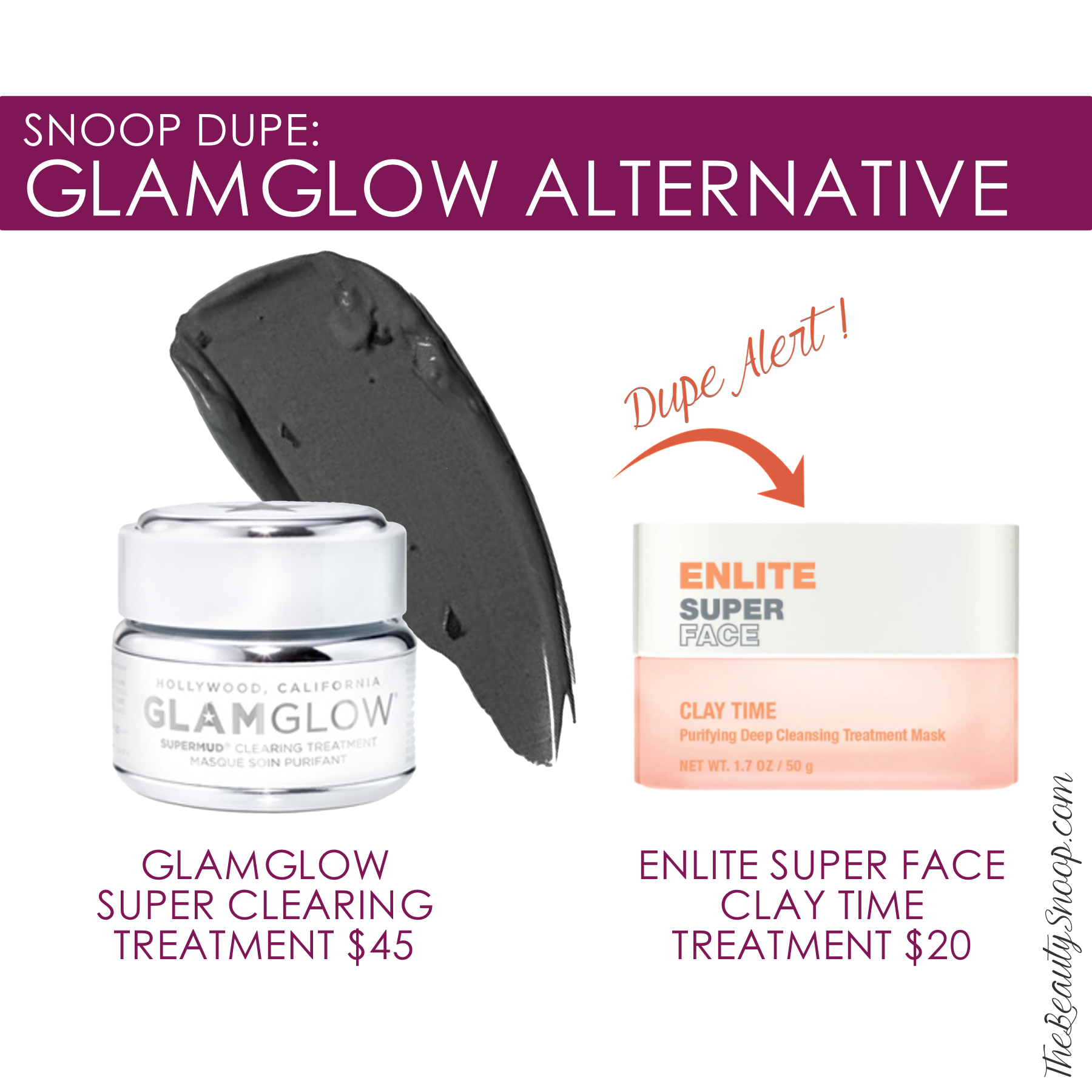 SNOOP DUPE: CLEARING MUD MASK