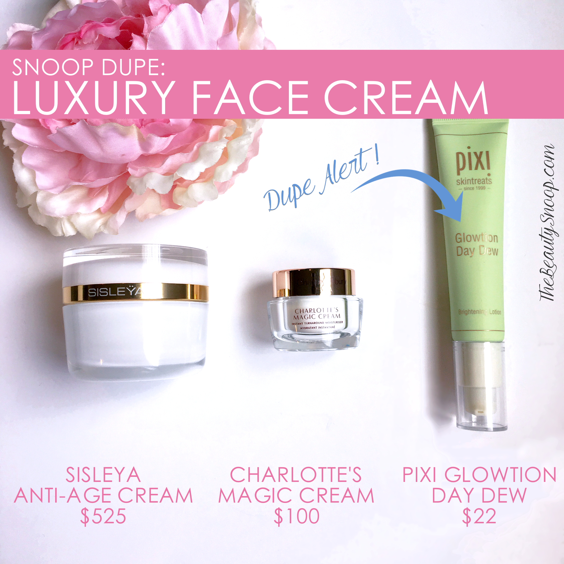 SNOOP DUPE: LUXURY FACE CREAM UNDER $30