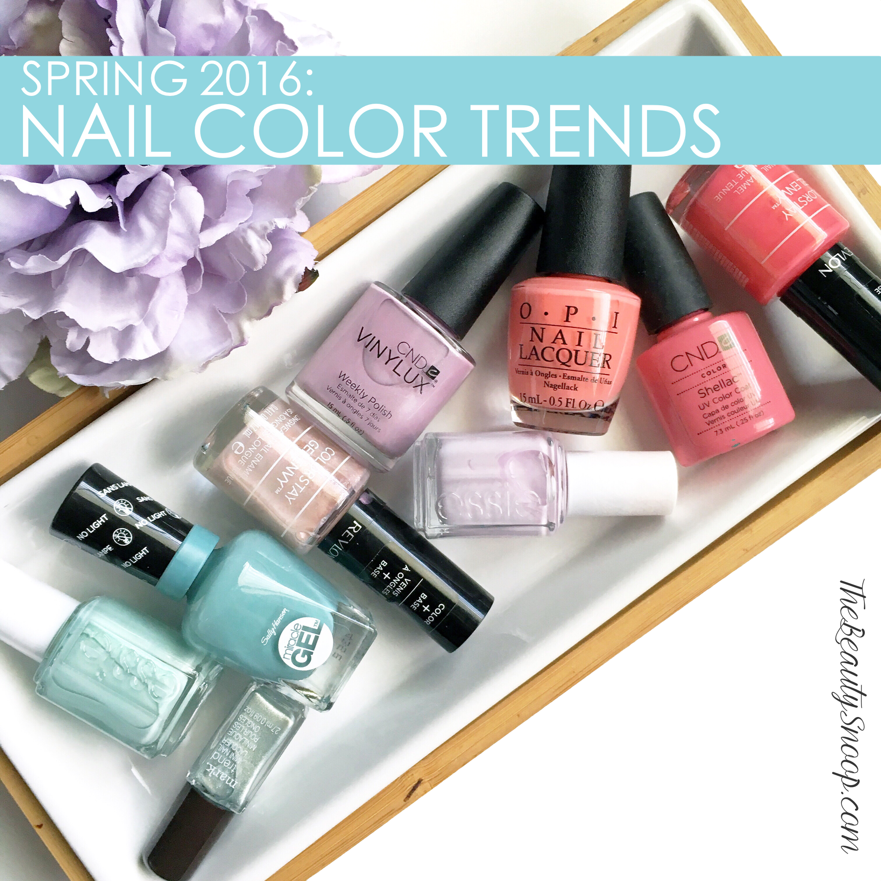 SPRING 2016 HOTTEST NAIL COLORS 
