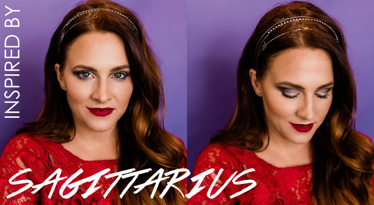 A HOLIDAY LOOK INSPIRED BY SAGITTARIUS