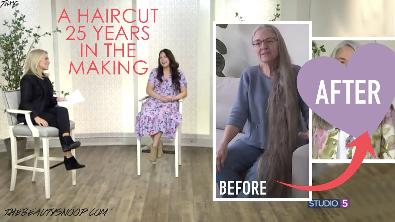 A HAIRCUT 25 YEARS IN THE MAKING