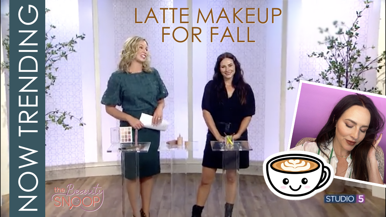 BROWN 'LATTE' MAKEUP FOR FALL