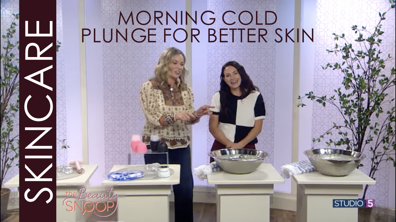 BLAST DARK CIRCLES WITH A MORNING COLD PLUNGE