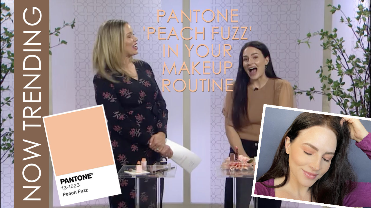 HOW TO WEAR THE COLOR OF THE YEAR [PEACH FUZZ] IN YOUR MAKEUP