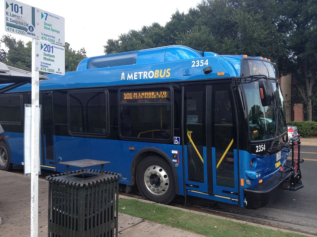 New Capital Metro Bus