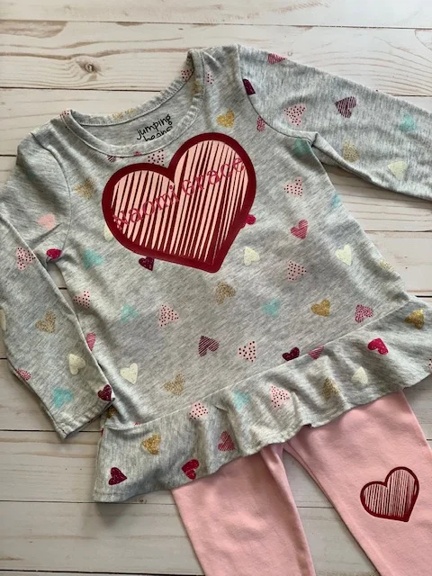 Hearts Top and Leggings