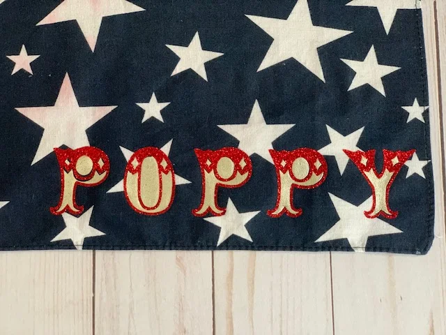 Navy with white stars