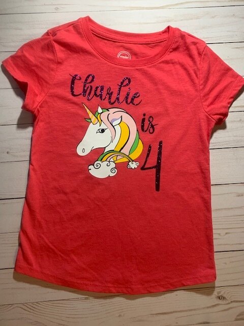 Unicorn Birthday Shirt