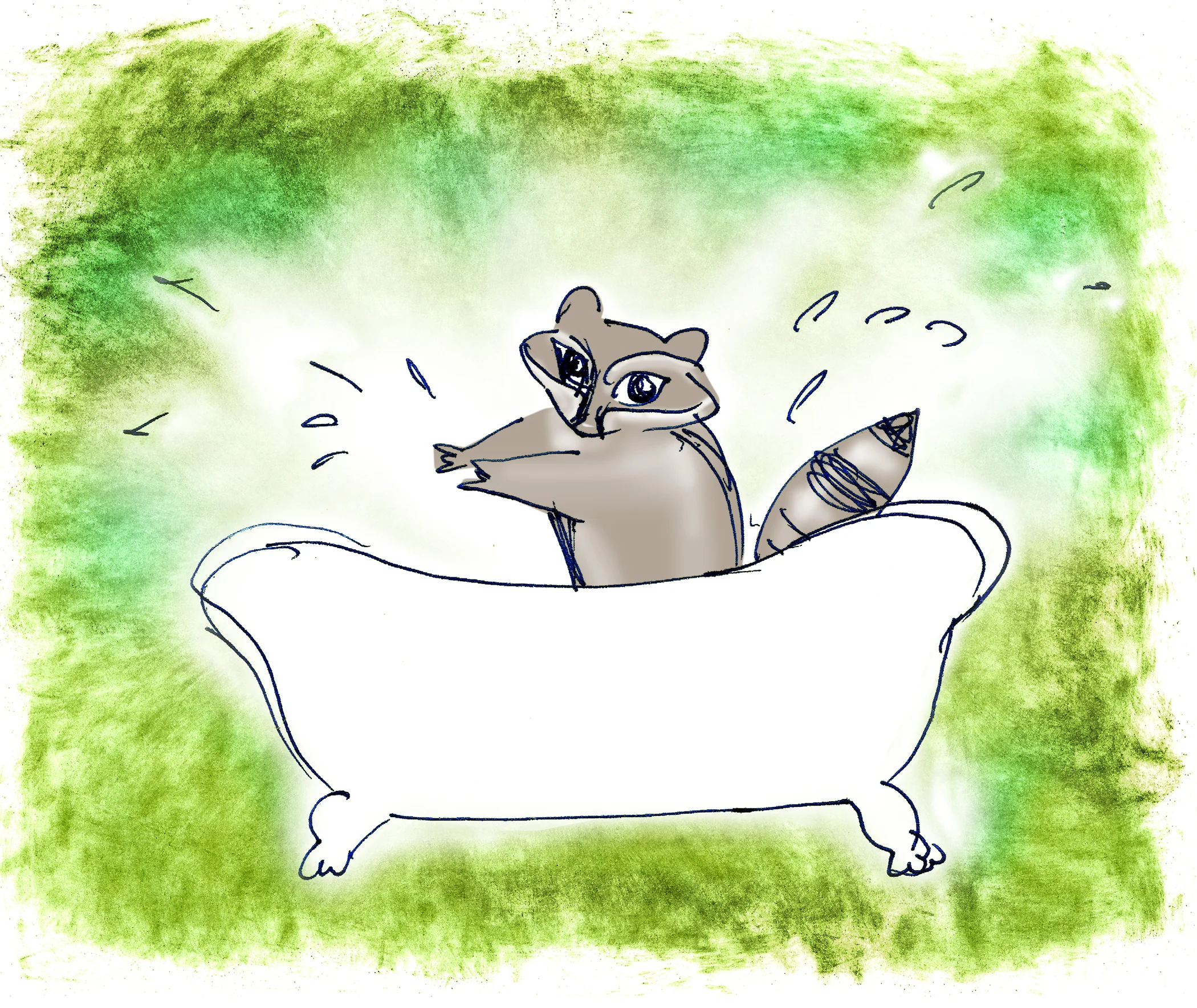 SF History Animals: Raccoon