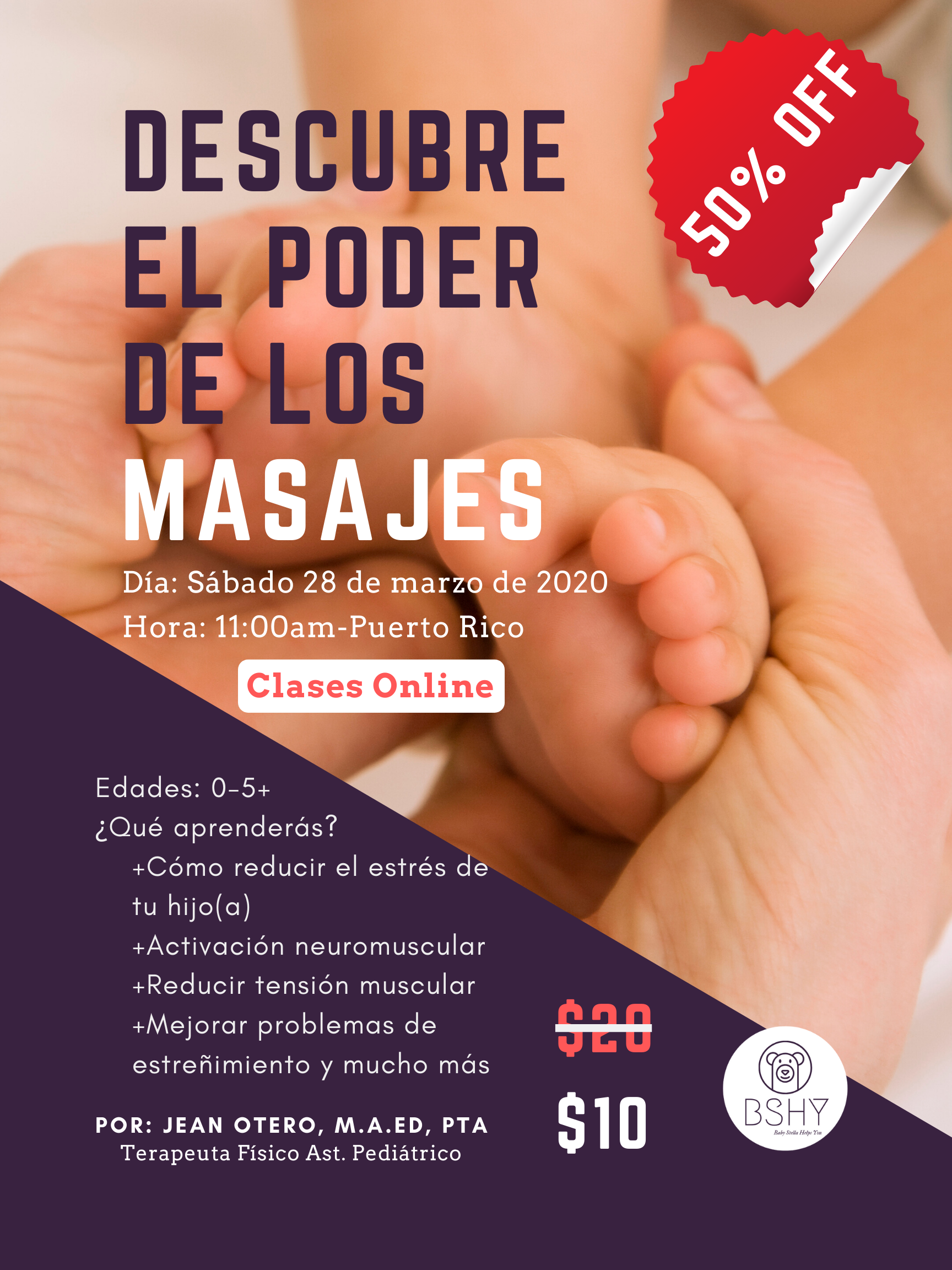 Clases de Masajes pre-grabada