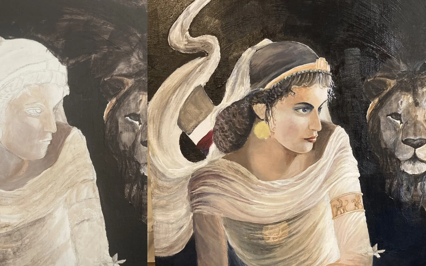 Painting by Madeline Orsinger