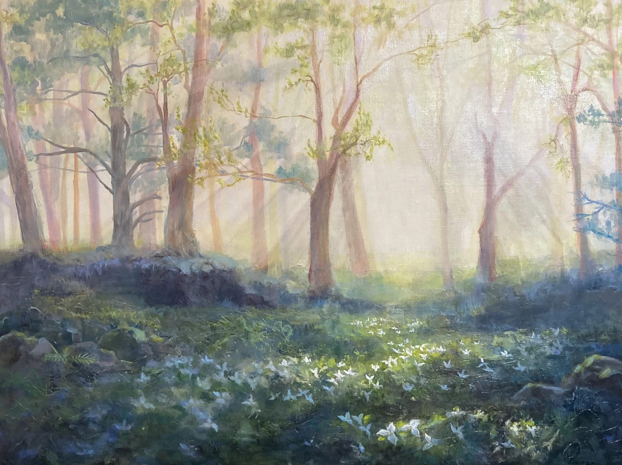 'Tennessee Morning Mist'_Painting by Madeline Orsinger