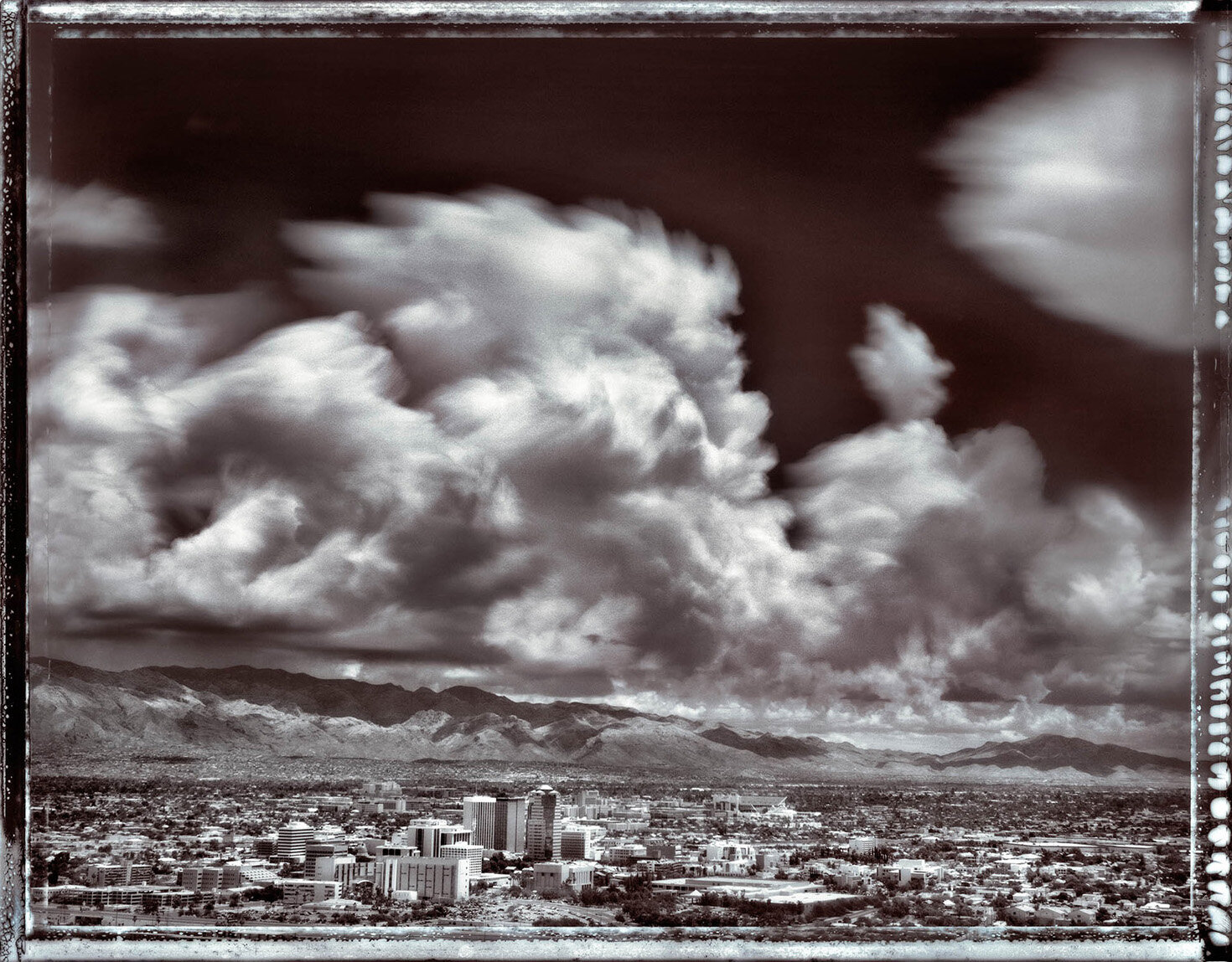 Stormclouds over Tucson #78, view from A-Mountain
