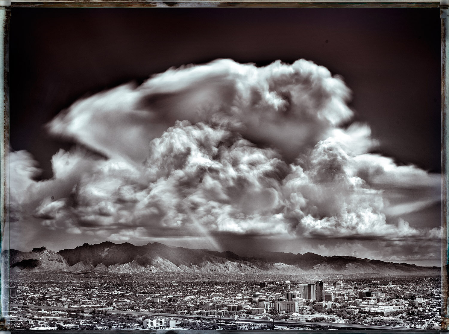 Thunderhead over Tucson #562, view from A-Mountain