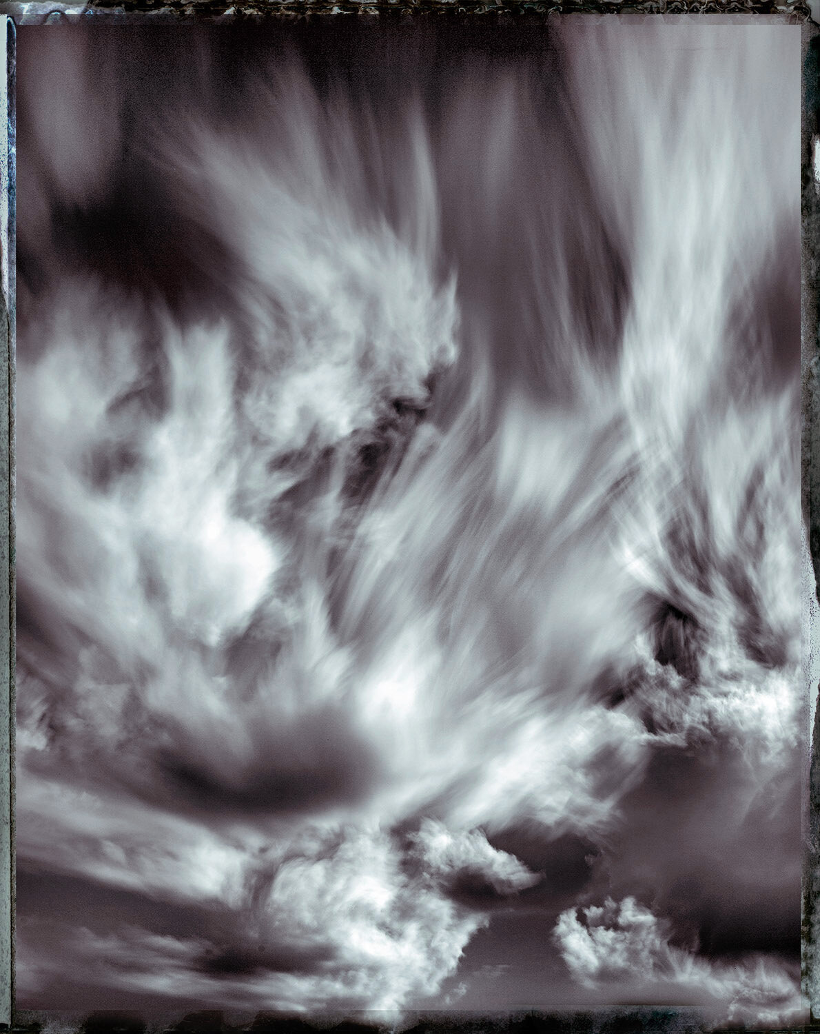 Stormclouds Streaking Overhead, view from A-Mountain